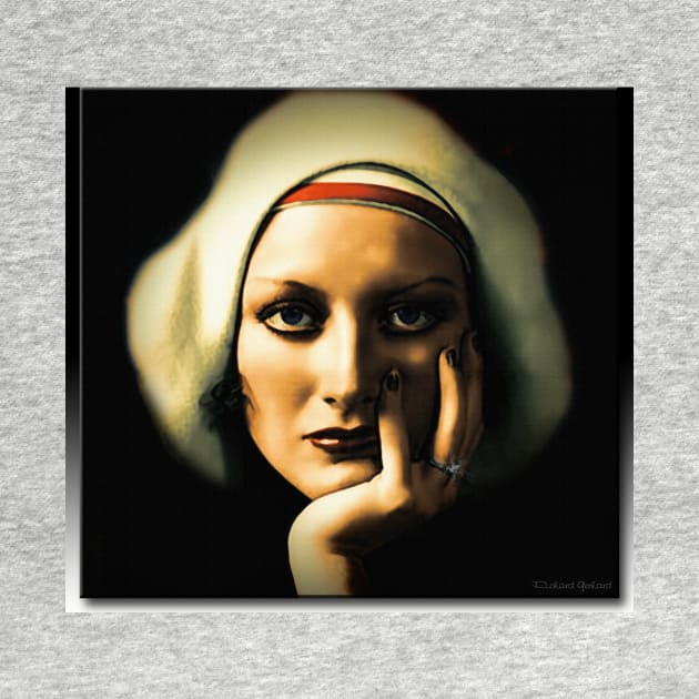 I Can See Through You - Joan Crawford in Oil by rgerhard